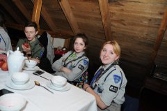 Wigilijka kadry hufca w Czyżowicach 2014